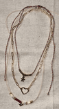 Collier "Âmes Liées" – Ensemble de 4 Rangs Bohèmes - Manaya Bijoux