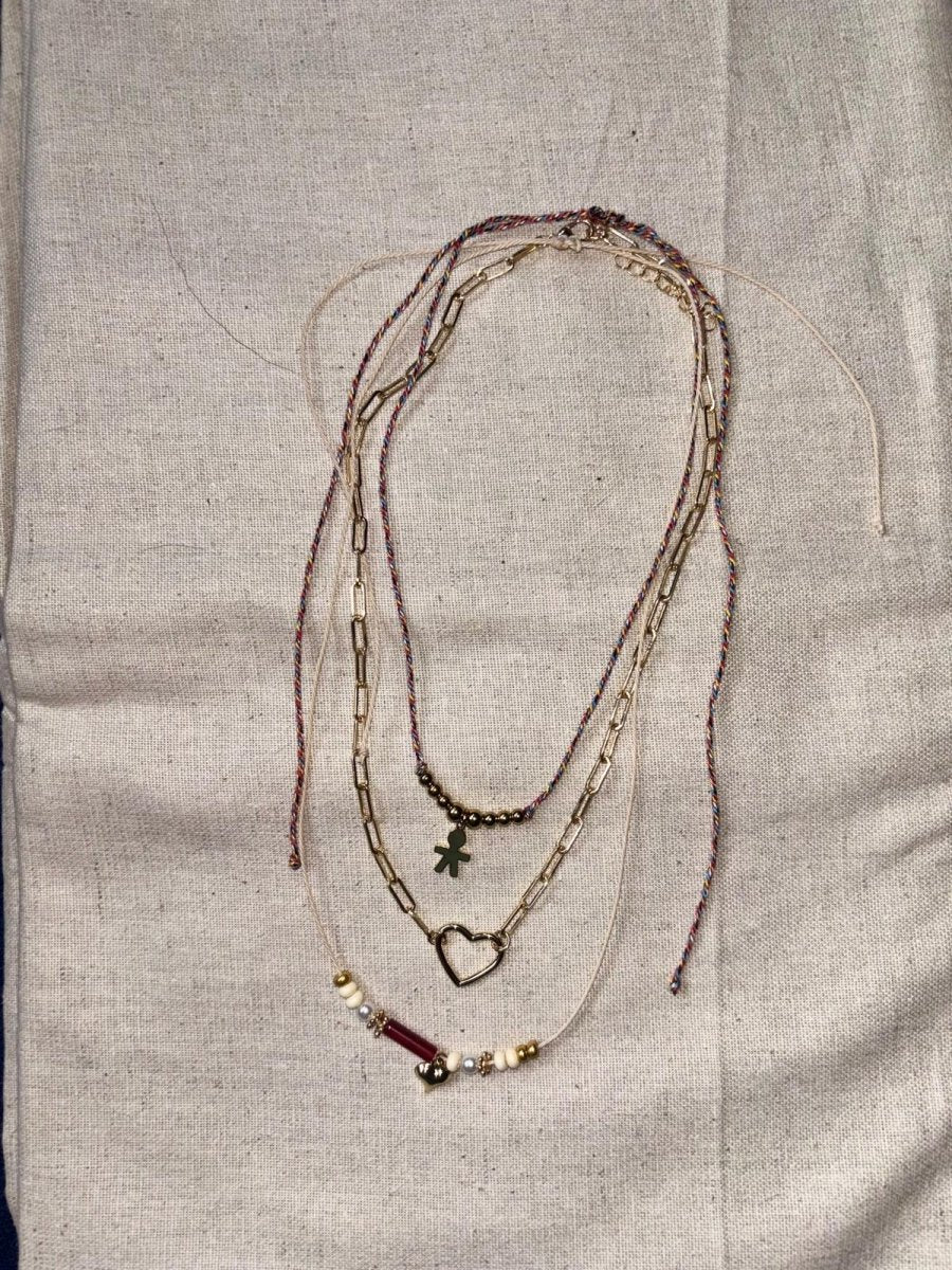 Collier "Âmes Liées" – Ensemble de 4 Rangs Bohèmes - Manaya Bijoux