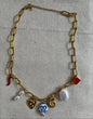 Collier Safaa – Charms d’inspiration Méditerranéenne - Manaya Bijoux